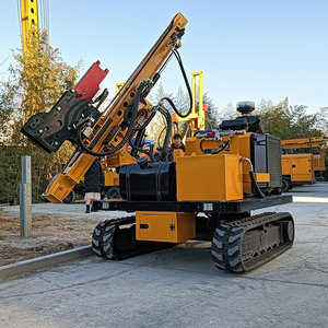 Mini-pileuse Hengxing avec marteau hydraulique, pour le battage de pieux et le forage DTH, pour clôtures agricoles HXR3 - Product Image 6