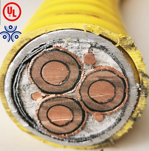 TECK 90 EPR/PVC/<span class=keywords><strong>CWS</strong></span>/AIA/PVC tres conductores blindados MV Cable de alimentación (5kV) - Product Image 3