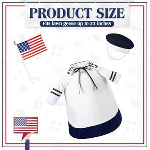 Costume de canard <span class=keywords><strong>marin</strong></span> avec chapeau et drapeau - Product Image 3