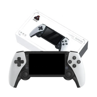 Dernière batterie 3000mah Console de jeu vidéo rétro 128GB 4.3 "lecteur de jeu vidéo portable à écran LCD pour plus de 20000 jeux système Linux