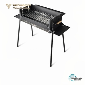 Outdoor Charcoal Grill Metal <b>Portable</b> <b>BBQ</b> Stove for <b>Camping</b> Cooking - Product Image 5