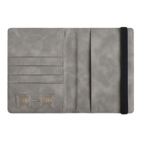 Hjd Leather Passport Holder 150x105mm RFID Protection Card <b>Wallet</b> Travel Organizer Unisex Business Style - Product Image 4