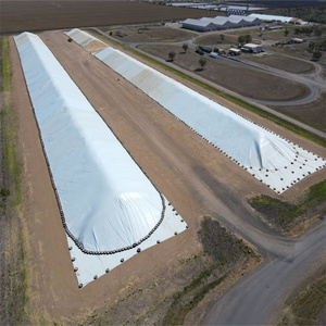 Bâche de Silage en Plastique Anti-Déchirure Résistante aux UV de 150 Microns avec Service de Découpe pour le Stockage d'Aliments pour Animaux - Product Image 3