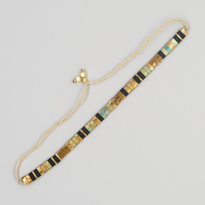 Vintage Ethnic Japanese Tila Beads Charm <b>Bracelet</b> for Women European American Bohemian Style <b>Cute</b> Elastic Beaded for Gift - Product Image 6