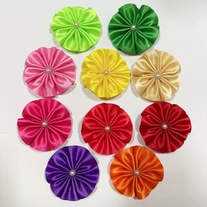 Khuyến mãi nóng! Phong cách mới nhất: Nơ hoa hồng làm từ ruy băng <span class=keywords><strong>satin</strong></span> thủ công, trang trí quần áo, làm quà tặng, trang trí chai nước hoa - Product Image 2