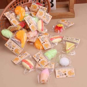 Jouets Squishy Mochi Mini en Gros, Jouets Kawaii en Forme d'Aliments, Sacs Cadeaux pour Fêtes, Cadeaux d'Anniversaire, Jouets Anti-Stress - Product Image 3