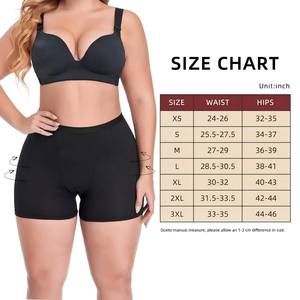 Braguitas menstruales de bambú negro 2XL para mujer, talla grande, de 4 capas, para flujo abundante, alta cobertura, cintura alta elástica - Product Image 3