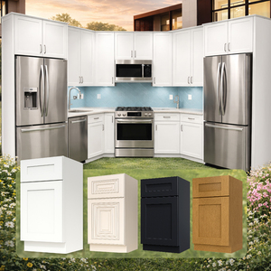 Gabinetes Desmontables para Proyectos Multifamiliares |   Materiales de Construcción al por Mayor, Gabinetes de Cocina |   Gabinetes RTA para renovación del hogar - Product Image 1