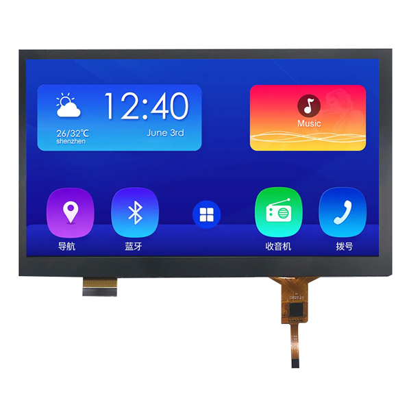 7 "TFT LCD 1024*600 resolution MIPI CTP capacitive touch screen