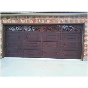 Puerta <span class=keywords><strong>de</strong></span> Garaje <span class=keywords><strong>de</strong></span> Acero Forjado Eléctrica Plegable Automática Moderna <span class=keywords><strong>de</strong></span> Lujo con Control Remoto, Diseño <span class=keywords><strong>de</strong></span> Puerta Principal Metálica <span class=keywords><strong>para</strong></span> Garaje - Product Image 5