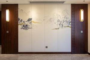 Meubles de chambre à coucher en bois de style chinois sur mesure, armoires de villa, armoires de rangement pour hôtel, armoires à vin - Product Image 3