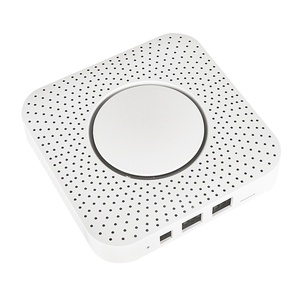 150*150*30mm Abs <b>Plastic</b> Multi-Mode Gateway Intelligent Remote Control Home Wifi Electronic Device Smoke Fog Sensor <b>Enclosure</b> - Product Image 1
