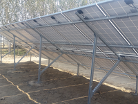 Support de fixation triangulaire en aluminium YUJI pour panneaux solaires, système de montage galvanisé à chaud, support PV pour toit, personnalisable 150x65x3.0