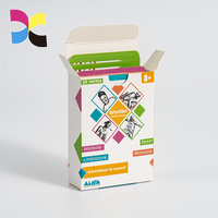 Ensemble de cartes de classement personnalisées bon marché en couleur Services d'impression éducative Mot à vue Cartes Flash pour enfants