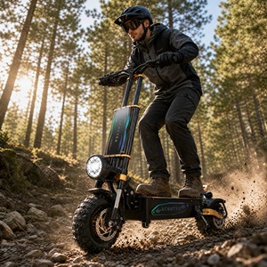 Scooter de Alta Potencia con Gran Alcance, Batería Recargable Extraíble y Sistema de Suspensión Premium - Product Image 3