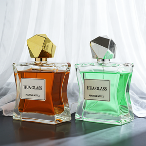 Nouveau design – <span class=keywords><strong>Bouteille</strong></span> en verre vide en forme d'étoile <span class=keywords><strong>de</strong></span> 15 ml, 50 ml, 100 ml, avec bouchon à sertir <span class=keywords><strong>de</strong></span> 15 mm et capuchon argenté, personnalisable avec logo, en stock - Product Image 4