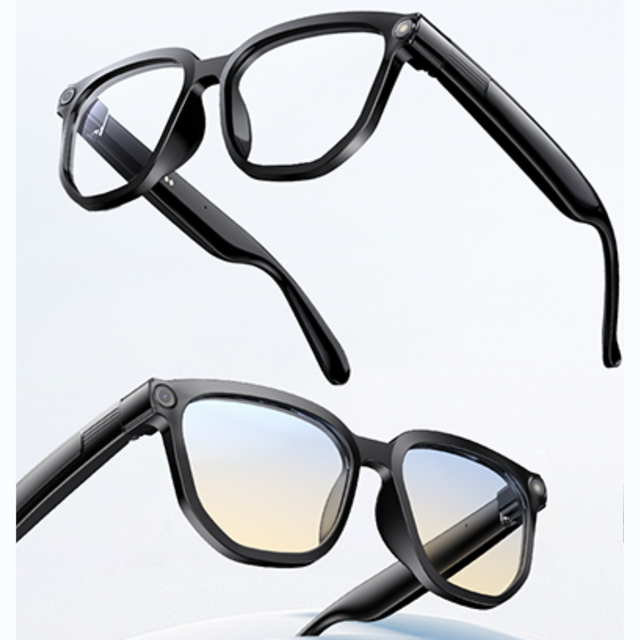 2025 AI Smart Glasses with HD Camera and Real-Time Translation Touch Operation AR Hardware
