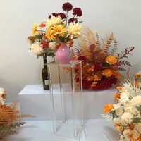 Colonnes florales de mariage en acrylique de haute qualité pour centres de table – Vente en gros