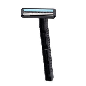 High Quality Stainless Steel Razor Blade for Men Factory Wholesale Fixed Head Twin Blade Safety Plastic Handle for Face <strong>Shaving</strong> - Product Image 4