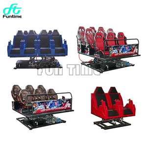 Simulador de realidad virtual VR de entretenimiento 5D 7D 9D 12D Plataforma hidráulica Sistema de cine en movimiento Proveedores de películas Cine VR - Product Image 1