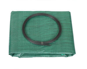 ถุงเก็บขยะในสวนแบบพับได้ ทนทาน ขนาดใหญ่ 1000 ชิ้น ผลิตจากวัสดุ PP พร้อมสายรัด สำหรับเก็บใบไม้และขยะในบ้าน  รับทำโลโก้ตามสั่ง - Product Image 5