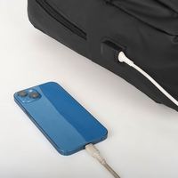 Logo personnalisé Sac pour ordinateur professionnel d'extérieur Ensemble multifonctionnel Ordinateur portable Sac à dos pour étudiant et école avec port de charge USB