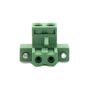 2 3 4 5 ~16 way 5.08 pitch plug in male female electrical brass terminal block for wire connector