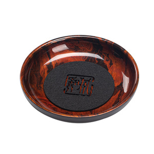 Soporte redondo para ollas de laca, resistente al calor, para juego de té, artesanía Dehua - Product Image 5