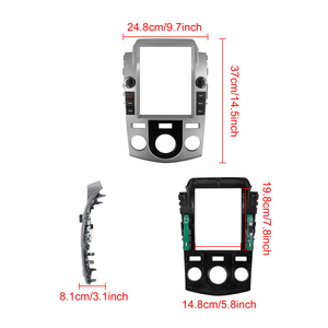 Podofo 9.7 inch Android Car Stereo khung cho Kia Forte 2009 không dây Carplay Android Auto <span class=keywords><strong>GPS</strong></span> Wifi Hifi FM RDS OEM tùy biến - Product Image 4
