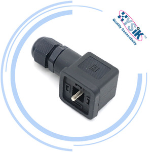 Bobine solénoïde conforme à la norme industrielle DIN EN175301-803, forme de fiche A B C, connecteur micro-submicro ISO4400, équivalent à Hirschmann <span class=keywords><strong>Lumberg</strong></span> - Product Image 6