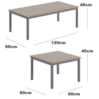 Meubles de bureau, table de conférence, table de réunion, bureau de réception moderne, table basse