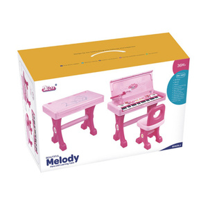 คีย์บอร์ดเปียโนพลาสติกสำหรับเด็กแบบขายส่ง พร้อมฟังก์ชั่นดนตรีและการเรียนรู้ในตัว - Product Image 6