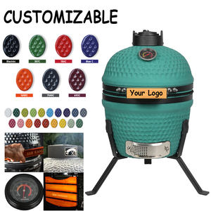 <span class=keywords><strong>SEB</strong></span> KAMADO/ Barbecue Kamado à motif diamant de 18 pouces : <span class=keywords><strong>Four</strong></span> à charbon en céramique avec support en acier inoxydable, pour extérieur, jardin et camping - Product Image 5