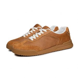 Chaussures de skate pour hommes 2026 – Baskets décontractées haut de gamme en cuir véritable respirant pour l'été – Baskets blanches pour hommes - Product Image 5
