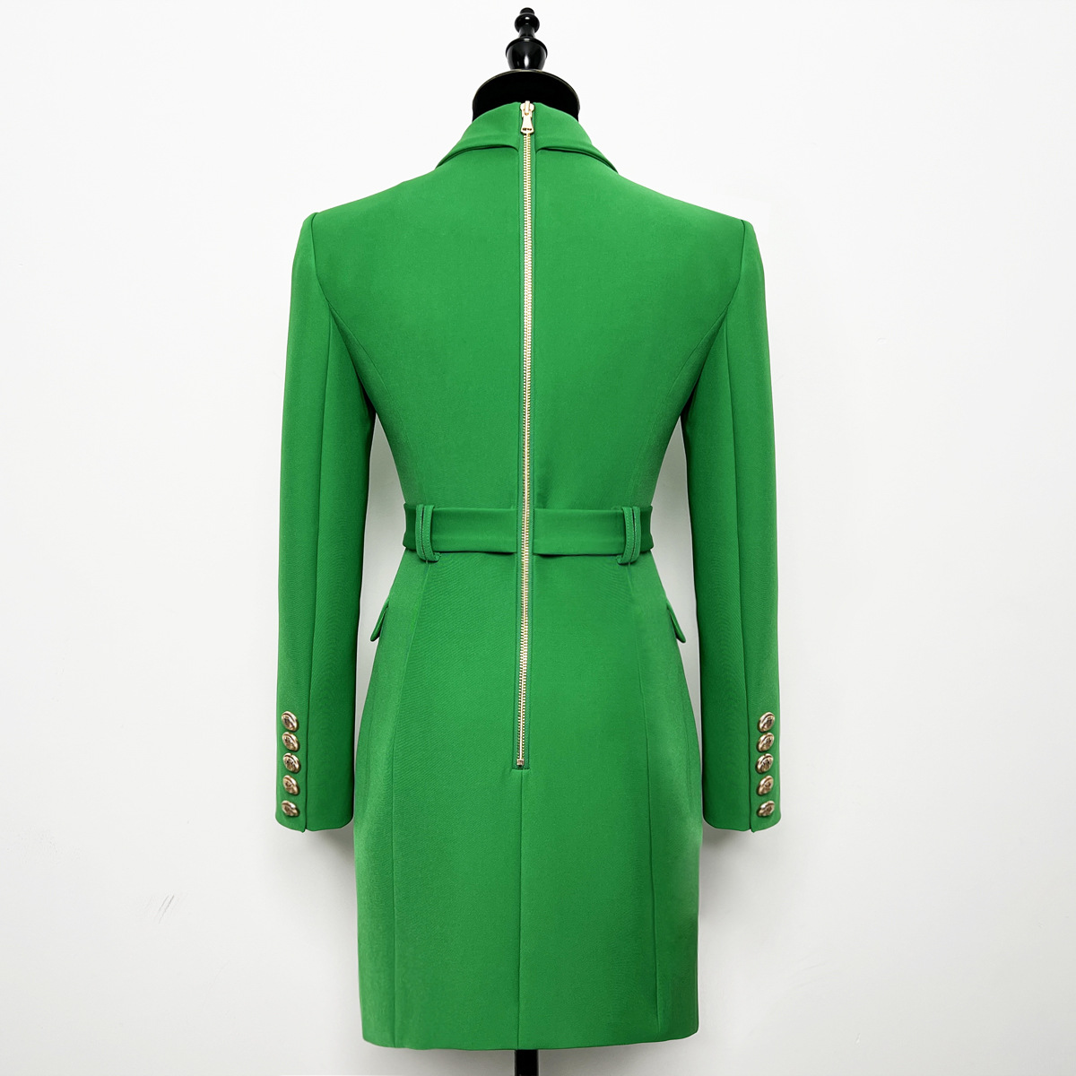 green gradient dress Trench Coat Dress | Women's Clothing and Accessories main image 1