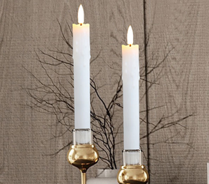 Remote control long pole electronic candle 10 <b>key</b> simulation candle Halloween birthday wedding decoration LED long pole wax - Product Image 5
