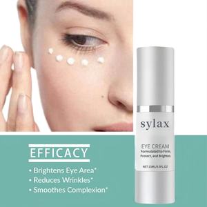 Crème pour les yeux à la vitamine C anti-rides, anti-âge, antioxydante, cernes, raffermissante, hydratante, hydratante, acide hyaluronique, peau sèche - Product Image 4