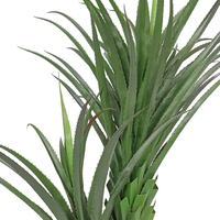 OH ARTS Arbre artificiel de 120 cm de haut, plantes artificielles, fournitures pour la maison et le jardin, arbres artificiels d'extérieur et d'intérieur, agave pour la décoration
