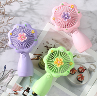 Mini-souffleur de cils portable USB rechargeable en forme de fleur et de papillon pour extensions de cils