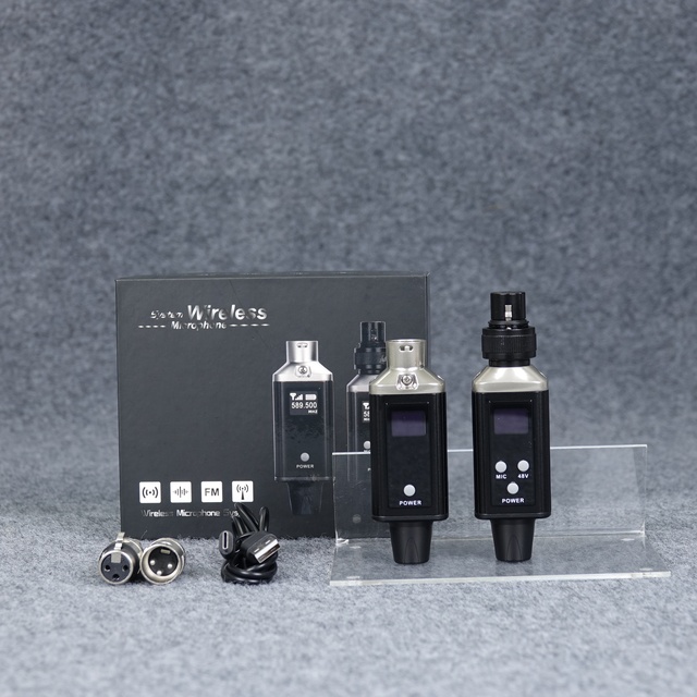 Wireless Microphone Transmission Transmitter System Handheld Dynamic Coil Condenser Microphone Wired Converter