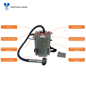 100w Pulse <b>Laser</b> <b>Cleaning</b> <b>Machine</b> 200w 50w Backpack <b>Laser</b> Rust Remover Paint Graffiti Pulse <b>Laser</b> Cleaner <b>Machine</b> - Product Image 2