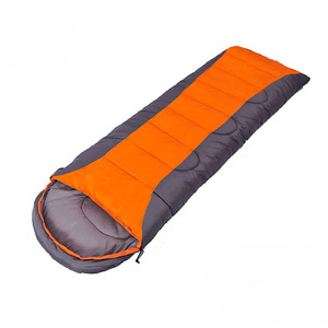 Saco de Dormir Tipo Sobre con Capucha, Cálido, de Nailon y Algodón Perlado, para Adultos, Uso en Casa, para Mantenerse Caliente en Campamentos al Aire Libre - Product Image 1