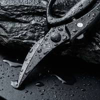 Ciseaux de cuisine en acier 3Cr13 écologiques et durables FOCUS YJ avec revêtement antiadhésif en titane et manche en plastique pour couper la viande, outils de cuisine