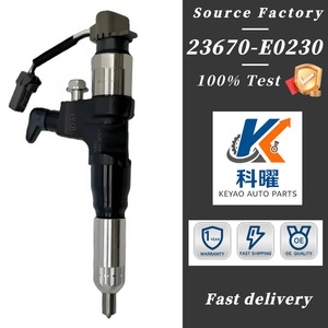 Injecteur diesel à rampe commune haute pression Kay 23670-E0230 pour buses électriques J05E J08E - Product Image 5