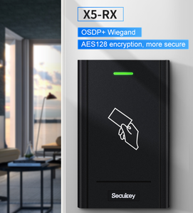 Secukey OSDP Wiegand 키패드 암호화 125KHz EM 및 13.56MHz MF 카드 리더 <span class=keywords><strong>RS485</strong></span> NFC 카드 리더 도어 액세스 제어 시스템 - Product Image 3