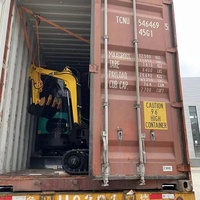 Bester Preis zum Verkauf Günstiger Kostenloser Versand Landwirtschaftlicher Mikro-Bagger Dumper mit Daumenheber 2-Tonnen-Bagger mit Kabine