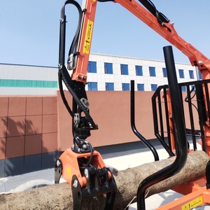 TC650L Forstkran gru forestale Holzkran Log Loader gru legname gru forestale con Grapples e argano idraulico della <span class=keywords><strong>foresta</strong></span> - Product Image 4