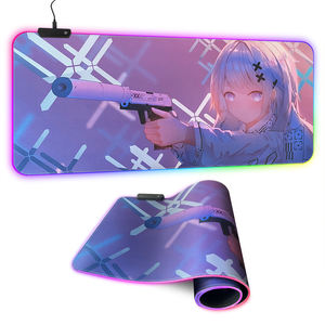 FLAME <span class=keywords><strong>SNAKE</strong></span> <span class=keywords><strong>Gamer</strong></span> Series 40x90 cm XXL RGB Mousepad con USB Anime-inspirado RGB Light Mousepad para RTS - Product Image 6