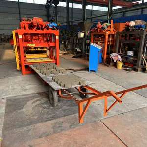 สายการผลิตอิฐปูพื้นทางเดินสี่เหลี่ยมบล็อกปูพื้นแบบประสานอัตโนมัติสำหรับงานหนัก - Product Image 3