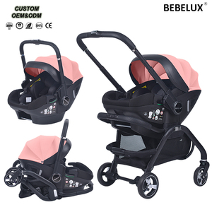 <span class=keywords><strong>Cochecito</strong></span> de Bebé <span class=keywords><strong>BEBELUX</strong></span> con Certificado CE, Carriola Práctica y Ligera para Infantes con Plegado Compacto y Respaldo Multiposición - Product Image 2